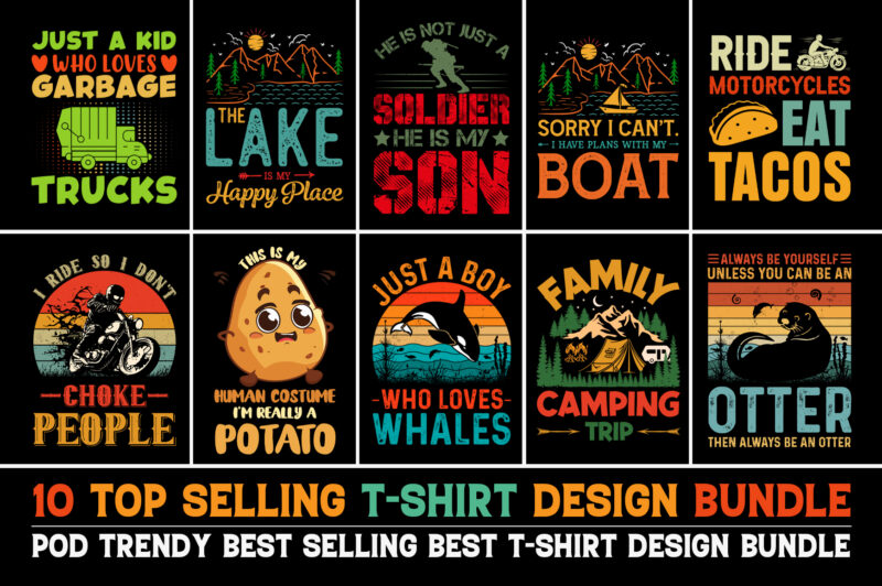 T-Shirt Design Bundle