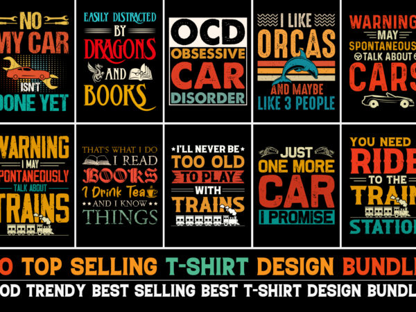 T-shirt design bundle