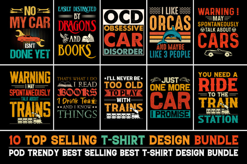 T-Shirt Design Bundle