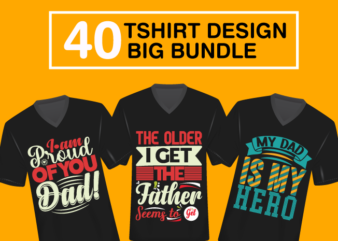 40 Best tshirt designs big bundle