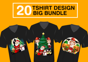 Halloween illustration T-shirt Design Bundle