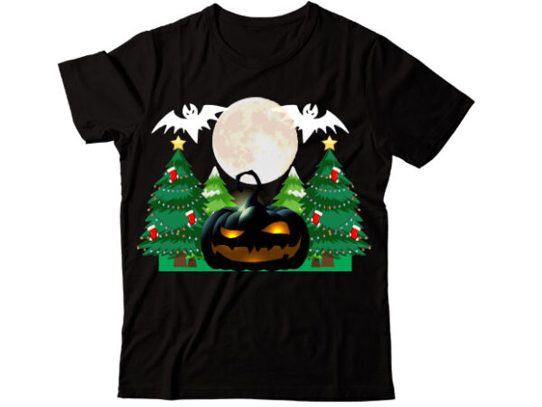 Halloween illustration t-shirt design