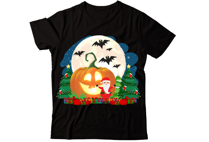 Halloween illustration T-shirt Design Bundle
