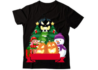 Halloween illustration T-shirt Design