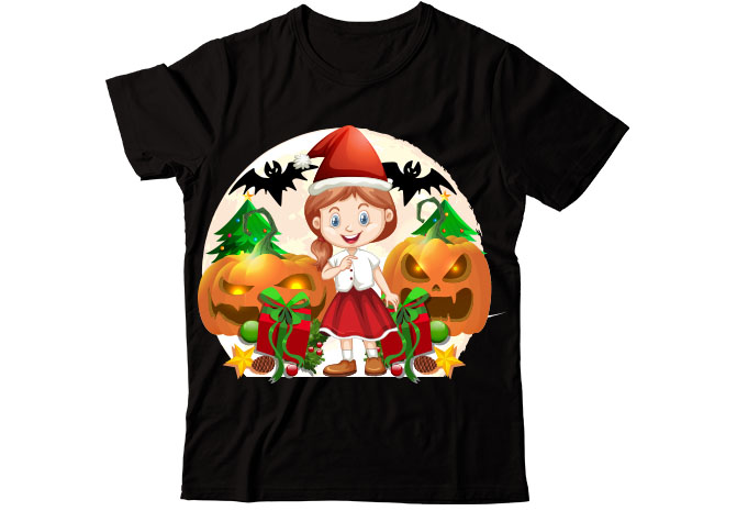 Halloween illustration T-shirt Design Bundle