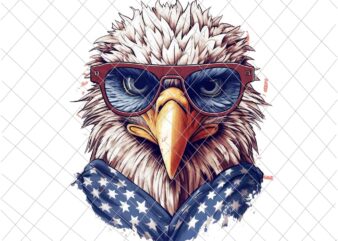 American Bald Eagle Mullet 4th Of July Png, American Eagle Png, Eagle 4th Of July Png, American Eagle USA Patriotic Png, Eagle Patriotic Day Png t shirt vector