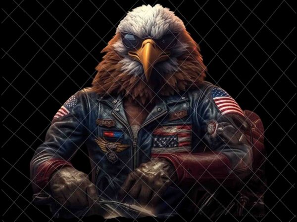 American bald eagle mullet 4th of july png, eagle 4th of july png, american eagle usa patriotic png, eagle patriotic day png t shirt vector