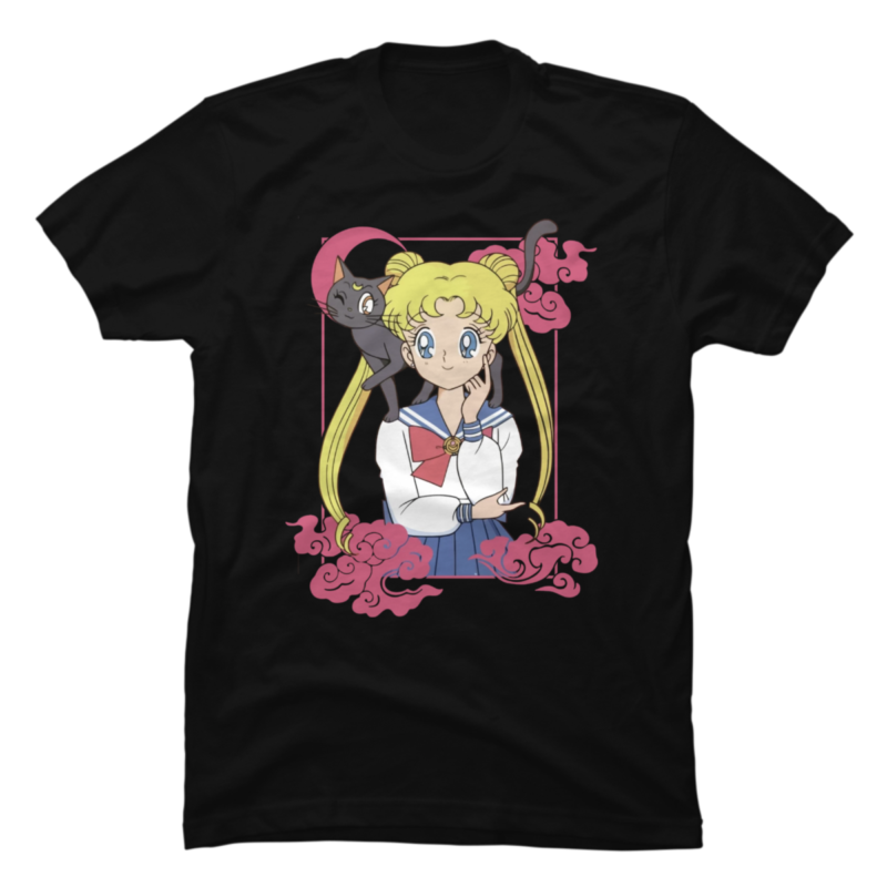 15 Sailor Moon shirt Designs Bundle For Commercial Use Part 2, Sailor ...