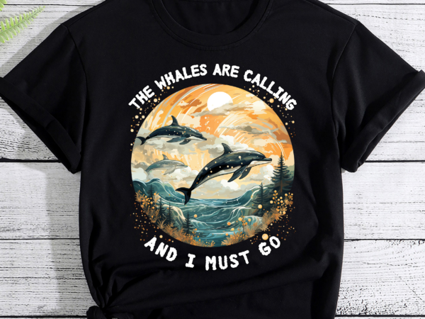 Whales in to the moon t shirt design for sale