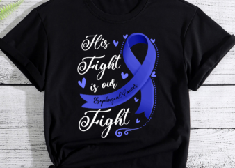 Womens Esophageal Cancer Awareness Ribbon Esophageal Warrior PC