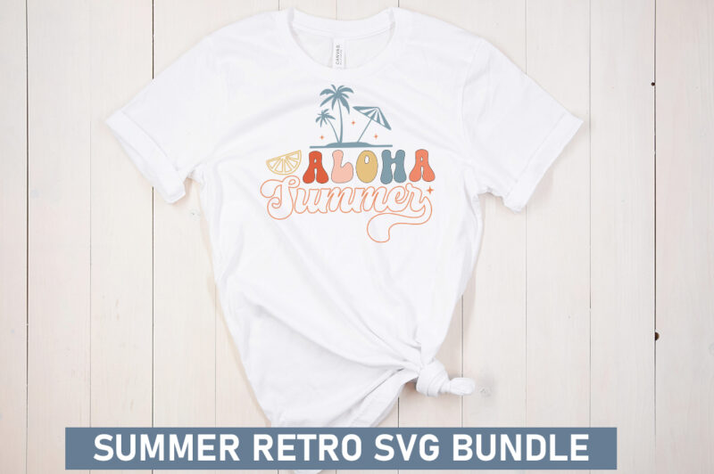 Retro Summer SVG Bundle