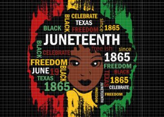 Juneteenth Women African American Black Women 1865 Svg, Juneteenth Women Svg, Remember My Ancestors Juneteenth Svg, Junereenth 1865 Svg