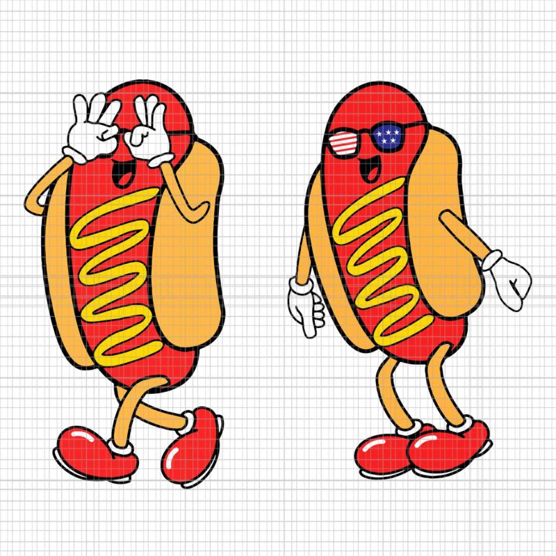 Hot Dog American Svg, Hot Dog 4th Of July Svg, Quote 4th Of July Svg, Eagle Mullet Svg, Patriotic Day svg, Fourth Of July Svg.