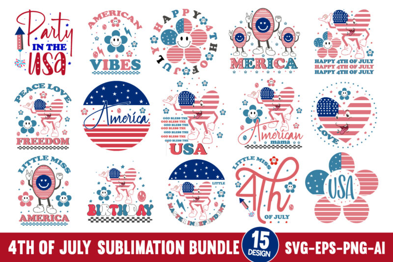 4th Of July Svg Bundle,Fourth of July svg, America svg, USA Flag svg, Patriotic,4th of July SVG Bundle, July 4th SVG, Fourth of July svg, America svg, USA Flag svg,