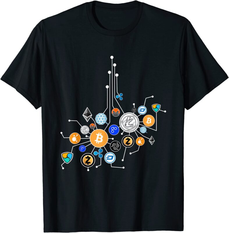 15 Crypto Shirt Designs Bundle For Commercial Use Part 2, Crypto T-shirt, Crypto png file, Crypto digital file, Crypto gift, Crypto download, Crypto design