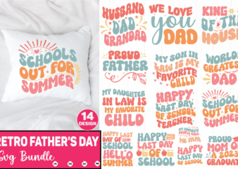 Retro Father’s Day SVG Bundle fathers day, dad, daddy, happy fathers day, father, grandpa, fishing, for dad, fathers, birthday, pa, uncle, husband, brother, ideas, sailing, boating, dad needs a beer, t shirt design online