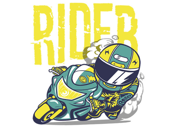 Rider gp kids t shirt design online