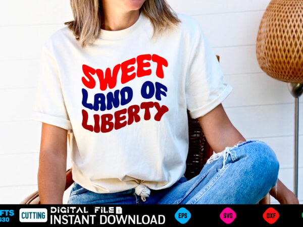 Sweet land of liberty retro design 4th of july pattern, 4th of july cute, 4th of july trendy, 4th of july fun, 4th of july happy, 4th of july pretty,
