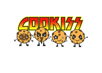 Cookiss Rock t shirt vector file