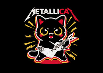 Metallicat t shirt designs for sale