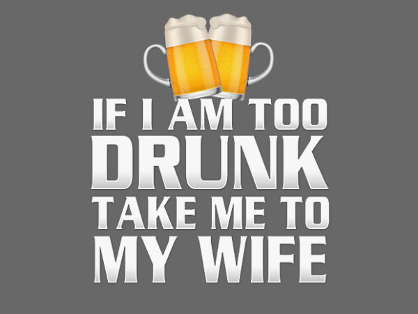 Drunk beer t shirt vector illustration