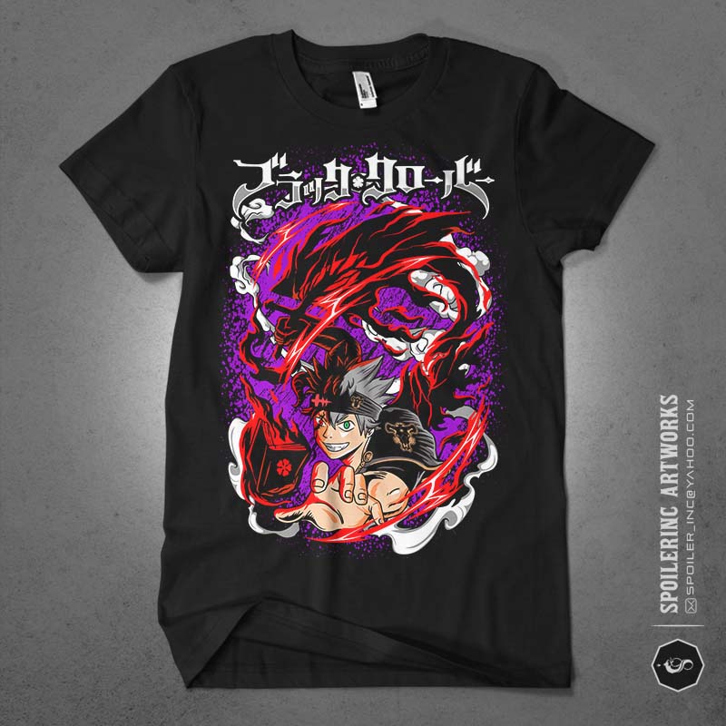 populer anime lover tshirt design bundle illustration part 4