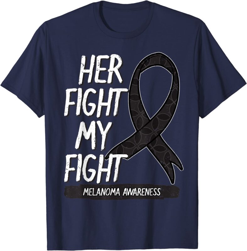 Mens Fight Melanoma Skin Cancer Shirt - Awareness Ribbon Tee Mens Fight Melanoma Skin Cancer Shirt - Awareness Ribbon Tee