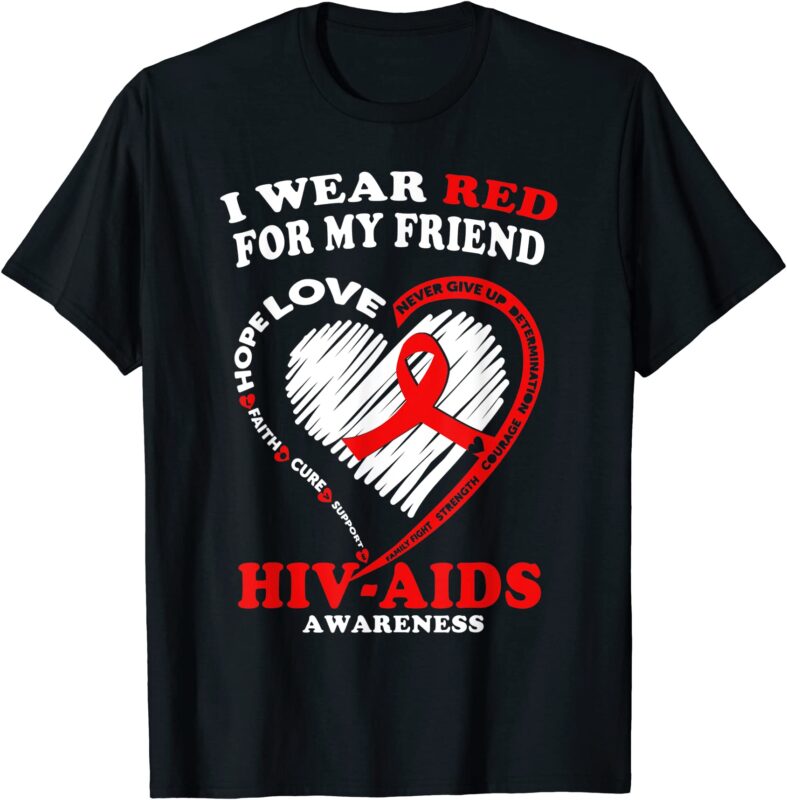 15 World AIDS Day Shirt Designs Bundle For Commercial Use Part 2, World AIDS Day T-shirt, World AIDS Day png file, World AIDS Day digital file, World AIDS Day gift,