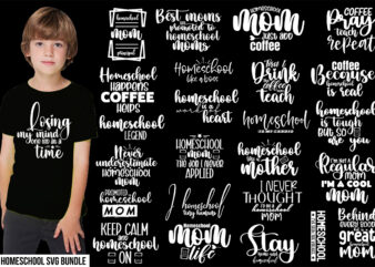 Homeschool SVG Bundle, School SVG