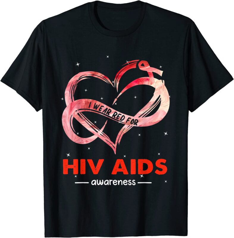 15 World AIDS Day Shirt Designs Bundle For Commercial Use Part 2, World AIDS Day T-shirt, World AIDS Day png file, World AIDS Day digital file, World AIDS Day gift,