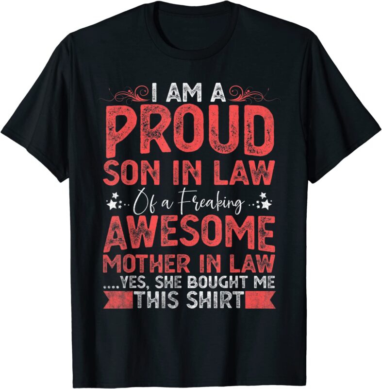 15 Son In Law Shirt Designs Bundle For Commercial Use Part 2, Son In Law T-shirt, Son In Law png file, Son In Law digital file, Son In Law gift,