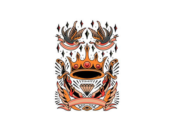 50 Stunning Crown Tattoos for Men [Latest Designs 2023]