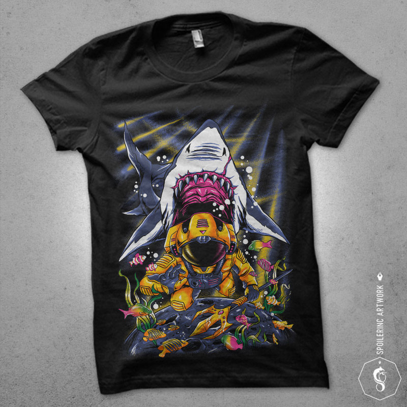 25 astronout and impostor populer tshirt design bundle illustration