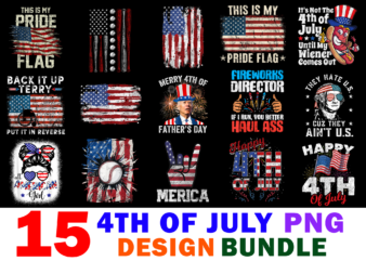 15 4th Of July shirt Designs Bundle For Commercial Use, 4th Of July T-shirt, 4th Of July png file, 4th Of July digital file, 4th Of July gift, 4th Of