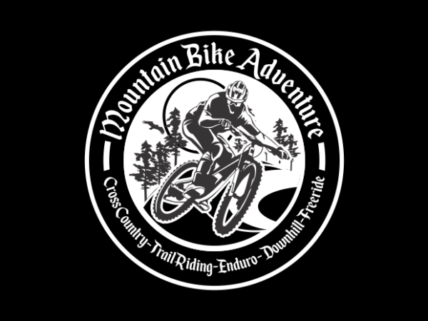 Mountain bike adventure t shirt designs for sale Mountain bike adventure t shirt designs for sale