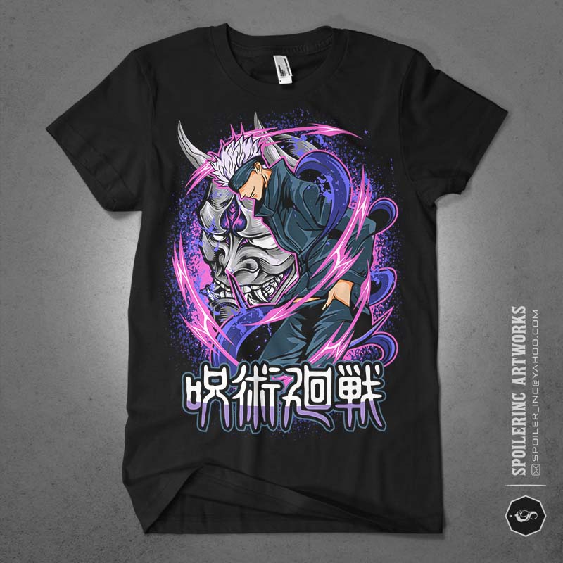 populer anime lover tshirt design bundle illustration part 2