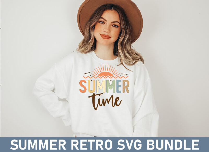 Retro Summer SVG Bundle