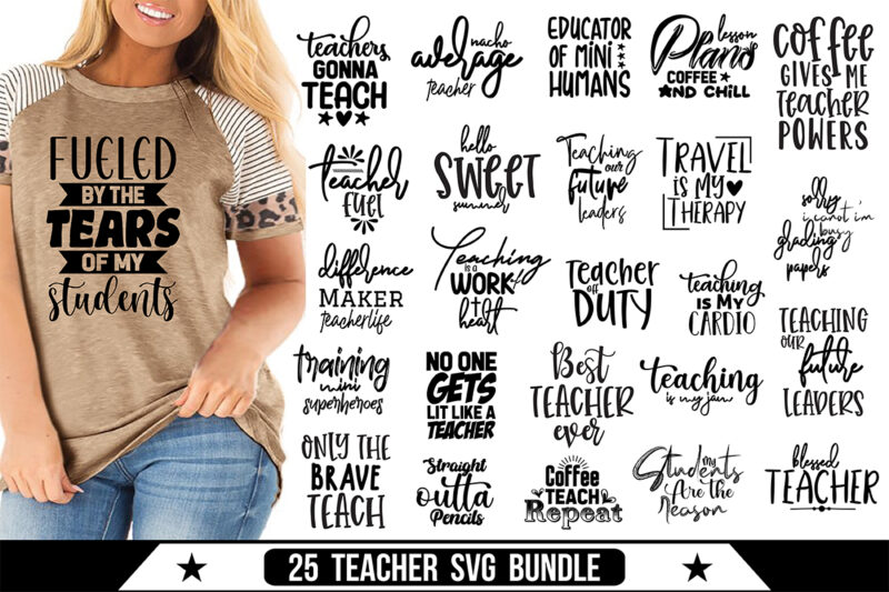 Teacher SVG Bundle