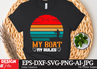 My Boat My Rules T-shirt Design,fishing,bass fishing,fishing videos,florida fishing,fishing video,catch em all fishing,fishing tips,kayak fishing,sewer fishing,ice fishing,pier fishing,city fishing,pond fishing,urban fishing,creek fishing,shore fishing,winter fishing,magnet fishing,bass fishing productions,inshore fishing,fishing for bass,beach