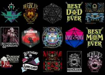 15 Dungeons And Dragons shirt Designs Bundle For Commercial Use Part 1, Dungeons And Dragons T-shirt, Dungeons And Dragons png file, Dungeons And Dragons digital file, Dungeons And Dragons gift, Dungeons And Dragons download, Dungeons And Dragons design