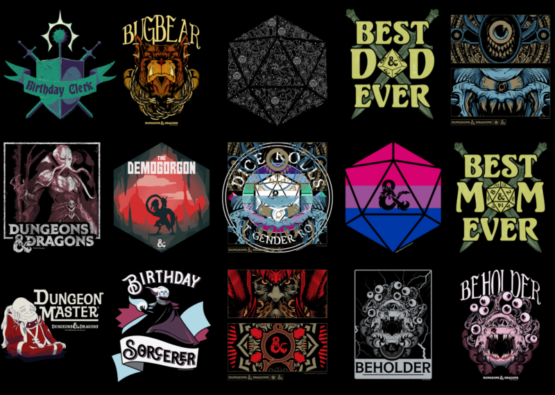 15 Dungeons And Dragons shirt Designs Bundle For Commercial Use Part 1, Dungeons And Dragons T-shirt, Dungeons And Dragons png file, Dungeons And Dragons digital file, Dungeons And Dragons gift,