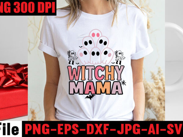 Witchy mama t-shirt design,basic witch t-shirt design,halloween svg bundle , 50 halloween t-shirt bundle , good witch t-shirt design , boo! t-shirt design ,boo! svg cut file , halloween t