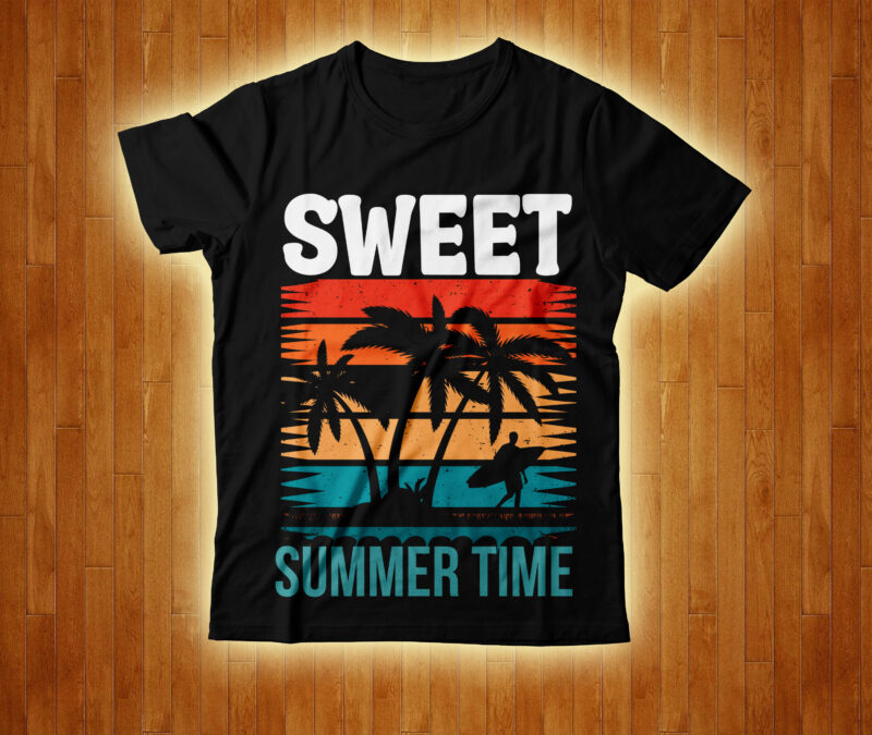 Sweet Summer Time T-shirt Design,Beachin T-shirt Design,Beach Vibes T-shirt Design,Aloha! Tagline Goes Here T-shirt Design,Designs bundle, summer designs for dark material, summer, tropic, funny summer design svg eps, png files