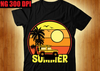 Summer T-shirt Design,The Beach is Where I Belong T-shirt Design,Beachin T-shirt Design,Beach Vibes T-shirt Design,Aloha! Tagline Goes Here T-shirt Design,Designs bundle, summer designs for dark material, summer, tropic, funny summer