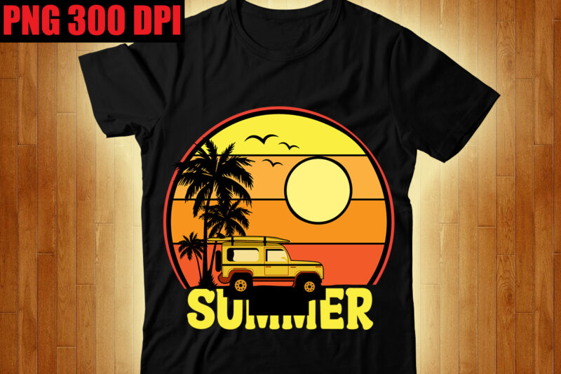 Summer T-shirt Design,The Beach is Where I Belong T-shirt Design,Beachin T-shirt Design,Beach Vibes T-shirt Design,Aloha! Tagline Goes Here T-shirt Design,Designs bundle, summer designs for dark material, summer, tropic, funny summer