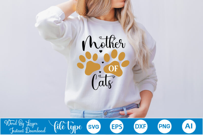 Cat SVG Bundle, Cat svg Bundle, Cat Lover svg, Cat Mom svg, Funny Cat svg, Cat Quotes svg, Cat Sayings svg, Pet svg Bundle, Fur Mom svg, Cute Cat svg,