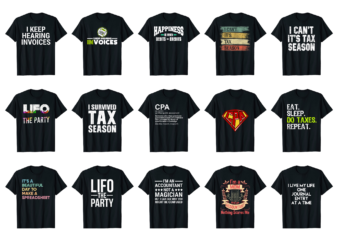 15 Accounting Shirt Designs Bundle For Commercial Use Part 4, Accounting T-shirt, Accounting png file, Accounting digital file, Accounting gift, Accounting download, Accounting design