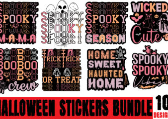 Halloween Sticker Bundle,Basic Witch T-shirt Design,Halloween svg bundle , 50 halloween t-shirt bundle , good witch t-shirt design , boo! t-shirt design ,boo! svg cut file , halloween t shirt