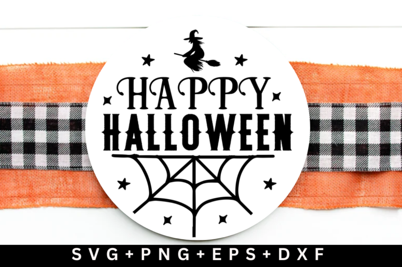 Halloween Round Sign Svg Bundle,Vintage Halloween T-shirt Svg Bundle