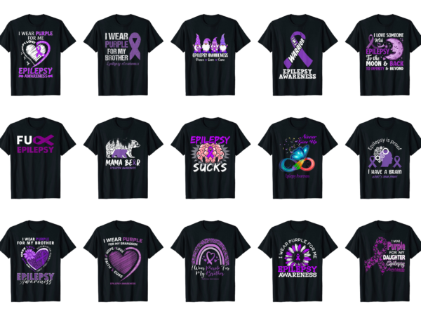 15 epilepsy awareness shirt designs bundle for commercial use part 4, epilepsy awareness t-shirt, epilepsy awareness png file, epilepsy awareness digital file, epilepsy awareness gift, epilepsy awareness download, epilepsy awareness design 15 epilepsy awareness shirt designs bundle for commercial use part 4, epilepsy awareness t-shirt, epilepsy awareness png file, epilepsy awareness digital file, epilepsy awareness gift, epilepsy awareness download, epilepsy awareness design